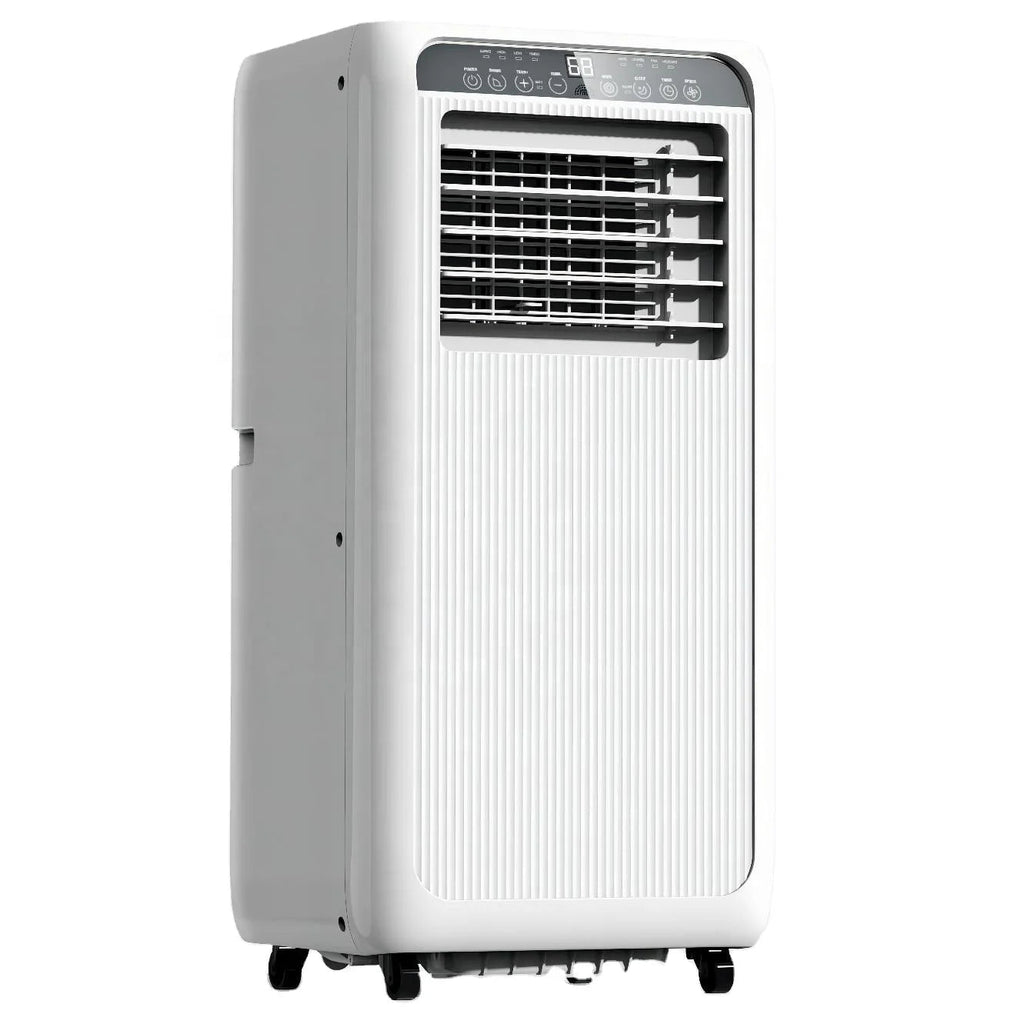 Frost 9,000 BTU Portable Air Conditioner | 3-in-1 Cooling, Dehumidifier & Fan | Remote - White