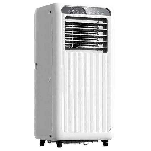 Frost 9,000 BTU Portable Air Conditioner | 3-in-1 Cooling, Dehumidifier & Fan | Remote - White