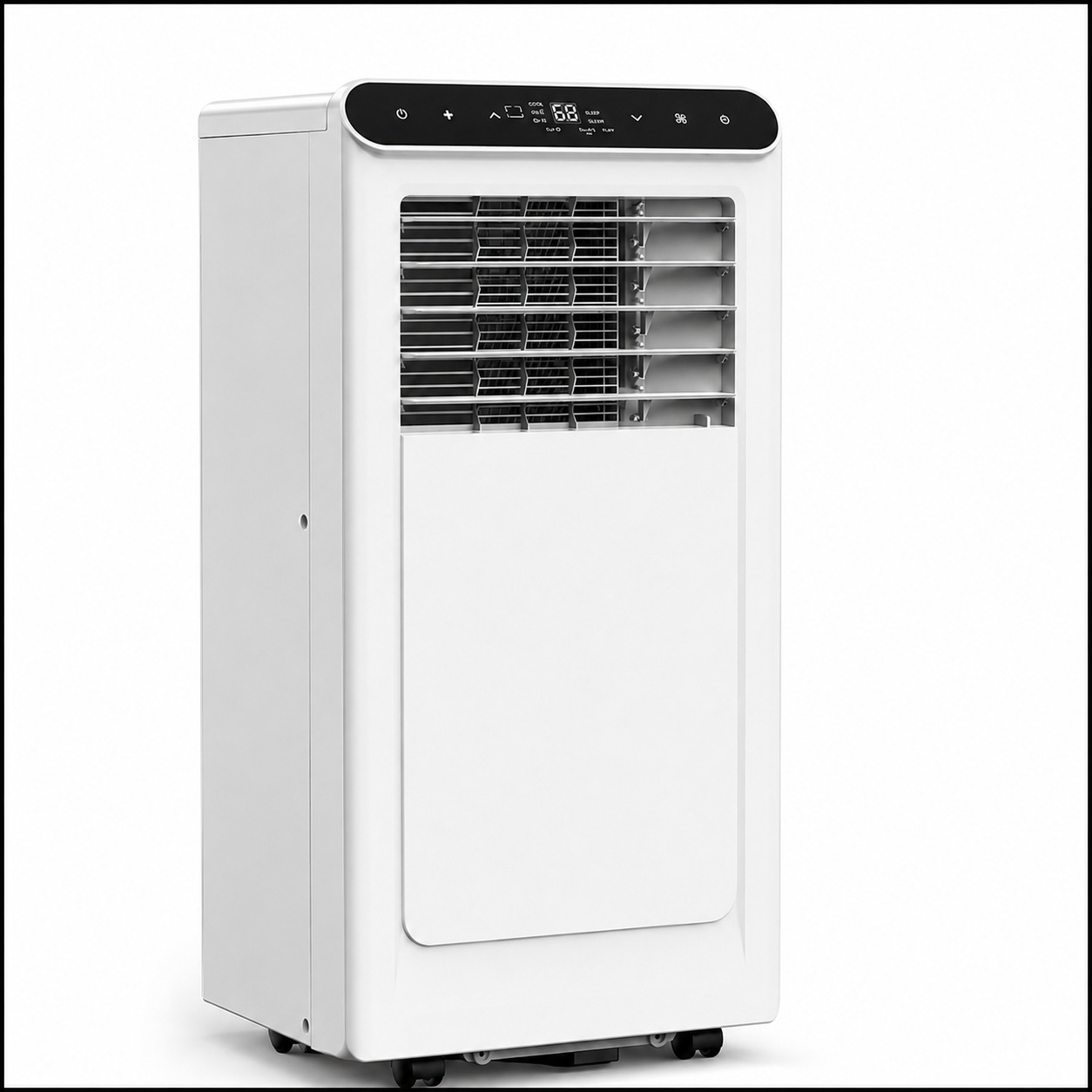 Home Portable Air Conditioner 8000 / 10000 BTU | 3-in-1 AC, Fan & Dehumidifier | Remote - White/Black/Grey