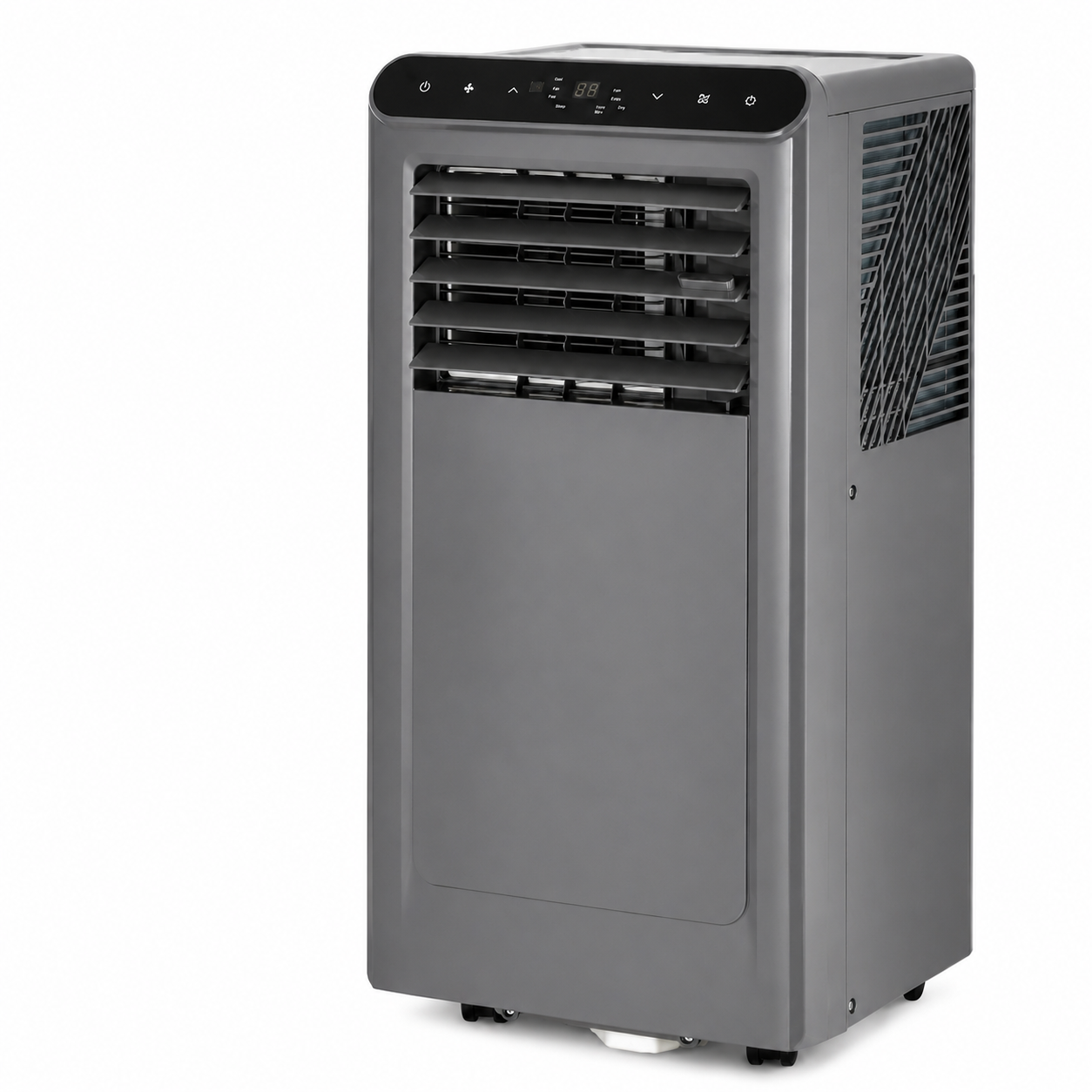 Polar Portable Air Conditioner 8,000 BTU | 3-in-1 Cooling, Dehumidifier & Fan| App & Remote Control - Black Grey