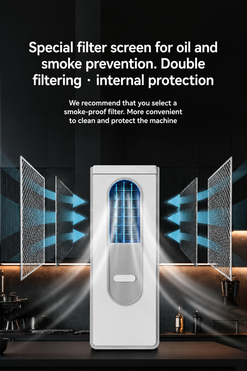 Airstelle Portable Air Conditioner | No Exhaust Duct | 4-in-1 Cooling, Fan, Dehumidifier & Humidifier | Remote - White