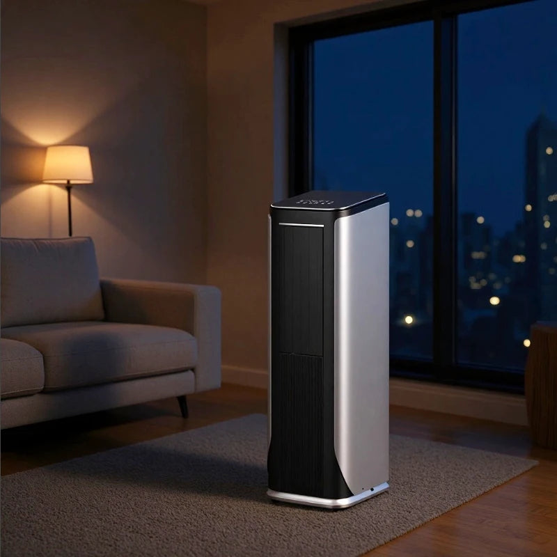 Arctivelle Portable Air Conditioner - 12,000 BTU - Remote - Grey Black