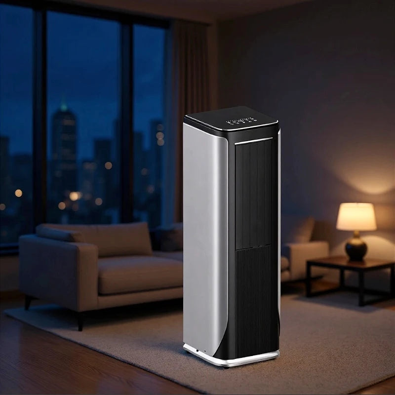 Arctivelle Portable Air Conditioner - 12,000 BTU - Remote - Grey Black